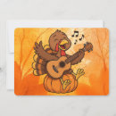 Search for cartoon turkey invitations Autumn