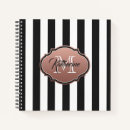 Search for black and white stripes notebooks Pattern