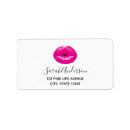 Search for hot lips return address labels Beauty