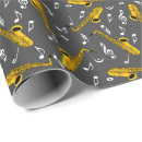 Search for saxophone wrapping paper Band