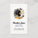 Search for moon business cards Meditation