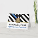 Search for police congratulations cards Law enforcement