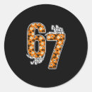 Search for number 60 stickers Six seven apparel