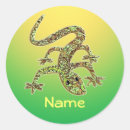 Search for lizard stickers Green