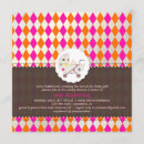 Search for harlequin invitations Orange
