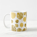 Search for tropical leaves pattern mugs Monstera