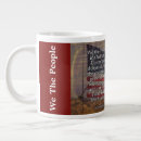 Search for us mugs Red white and blue