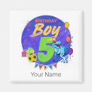 Search for birthday boy magnets 5th