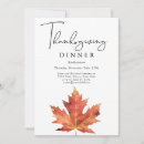 Search for thanksgiving invitations Watercolor
