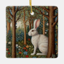 Search for white rabbit christmas tree decorations Woodland