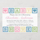 Search for building block invitations Mother to be