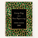 Search for green leopard notebooks Pretty
