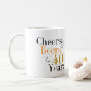 Search for 40th birthday mugs Typography