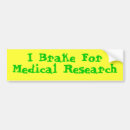 Search for research bumper stickers Medical