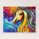 Search for beautiful horse puzzles Palomino