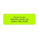 Search for lime return address labels Plain