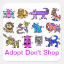 Search for animal adoption stickers Animals