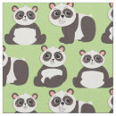 Search for panda fabric Cute