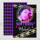 Search for dance sweet 16 invitations Girly