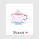 Search for blue tea cup stickers Pink