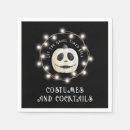 Search for halloween paper napkins Black and white