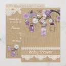 Search for mason jar baby shower invitations Country