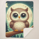 Search for owl blankets Moon