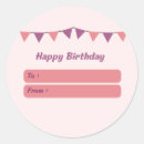 Search for birthday tags stickers Happy