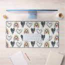 Search for heart pattern mousepads Simple
