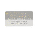 Search for fashion designer return address labels Elegant