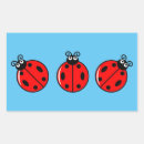 Search for little ladybug stickers Red
