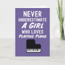 Search for pianist cards Piano