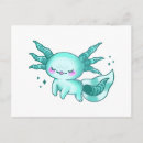 Search for axolotl postcards Cartoon