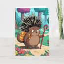 Search for cartoon hedgehog cards Porcupine