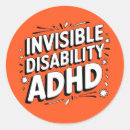 Search for invisible disability stickers Neurodivergent