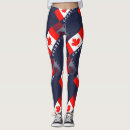 Search for canadian flag leggings Maple leaf