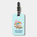 Search for sloth luggage tags Cute
