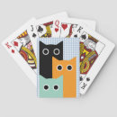 Search for orange cat playing cards Blue