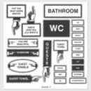 Search for toilet signs Loo