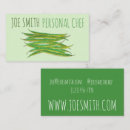 Search for vegetarian vegan business cards Chef