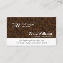 Search for accounting business cards Brown