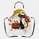 Search for retro cat aprons Pumpkin