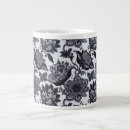 Search for black design mugs Pattern