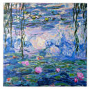 Search for water lily tiles Impressionism