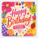 Search for retro flower stickers Fun