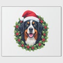 Search for bernese mountain dog christmas wrapping paper Animal
