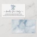 Search for baby shower book request Watercolor