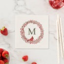 Search for red cardinal napkins Modern