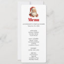 Search for santa claus menus Festive