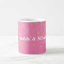 Search for gold confetti mugs Girly